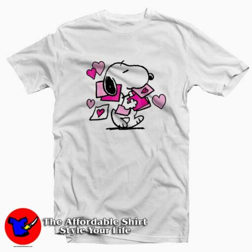 Snoopy Love Giving National Dog Day T-shirt On Sale