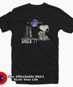 Snoopy NASA 1969 2019 Apollo 11 Unisex T-shirt On Sale Snoopy NASA 1969 2019 Apollo 11 Unisex T-shirt On Sale