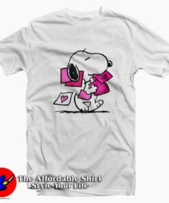 Snoopy Peanuts With Valentines Day T-Shirt On Sale Snoopy Peanuts With Valentines Day T-Shirt On Sale