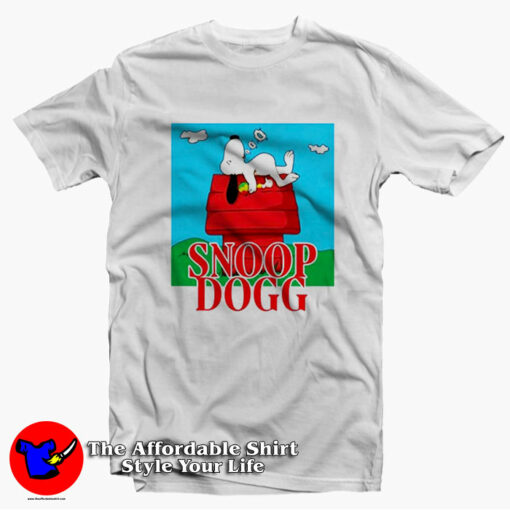 Snoopy Snoop Dogg Bts On Cloud Nine T-Shirt On Sale