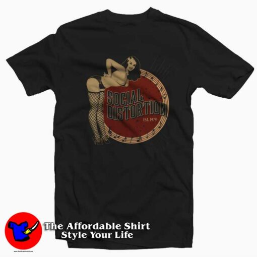 Social Distortion Band Vintage Unisex T-shirt On Sale