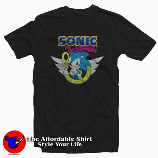 Sonic Rings and Wings Unisex T-shirt On Sale