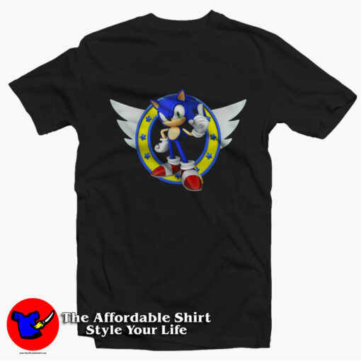 Sonic The Hedgehog 2 Cartoon Movie Unisex T-Shirt On Sale