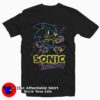 Sonic The Hedgehog Neon Graphic Tee Shirt