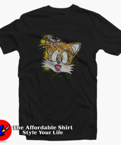 Sonic The Hedgehog Tails Pixel Unisex T-Shirt On Sale Sonic The Hedgehog Tails Pixel Unisex T-Shirt On Sale