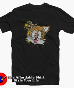 Sonic The Hedgehog Tails Pixel Unisex T-Shirt On Sale Sonic The Hedgehog Tails Pixel Unisex T-Shirt On Sale
