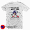 Sonic Vampire Weekend No To Fascism And Racism T-Shirt On Sale