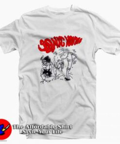 Sonic Youth The Amps Bikini Kill T-shirt On Sale Sonic Youth The Amps Bikini Kill T-shirt On Sale