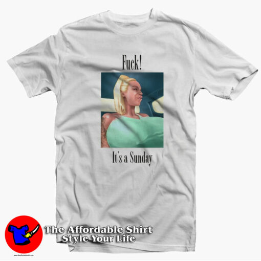 Sophie Anderson Fuck It’s A Sunday Unisex T-Shirt On Sale