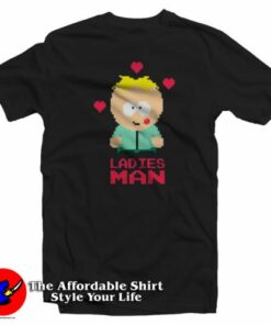 South Park Butter Ladies Man 8bit Inspired T-Shirt On Sale South Park Butter Ladies Man 8bit Inspired T-Shirt On Sale