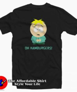 South Park Butters Oh Hamburgers Unisex T-shirt On Sale South Park Butters Oh Hamburgers Unisex T-shirt On Sale