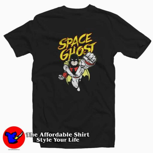 Space Ghost Coast to Coast Cartoon T-shirt On Sale