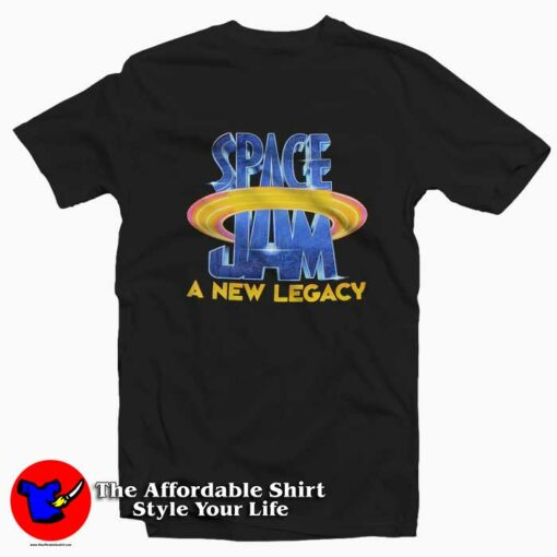 Space Jam A New Legacy Movie Logo Unisex T-shirt On Sale