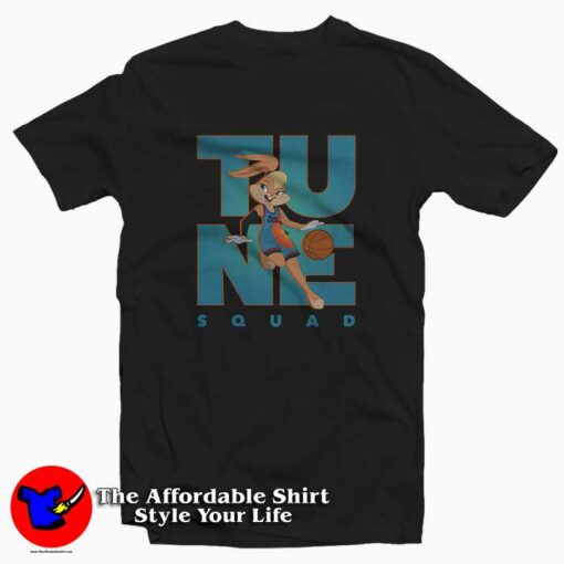 Space Jam Lola Bunny Tune Squad Girls T-shirt On Sale