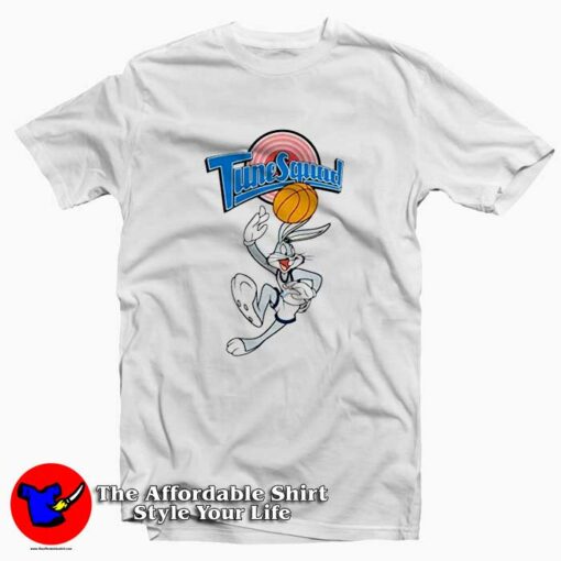 Space Jam Marvin & Bugs Bunny 90s T-shirt On Sale