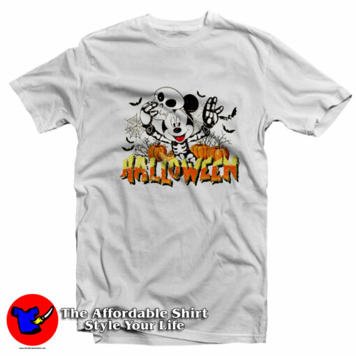 Special Disney Mickey Mouse Halloween T-Shirt On Sale