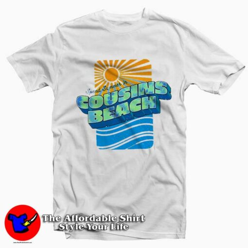 Spend Summer In Cousins Beach Graphic T-Shirt On Sale