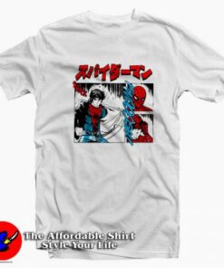 Spider-Man Manga Cartoon Comic Fan Unisex T-shirt On Sale Spider-Man Manga Cartoon Comic Fan Unisex T-shirt On Sale