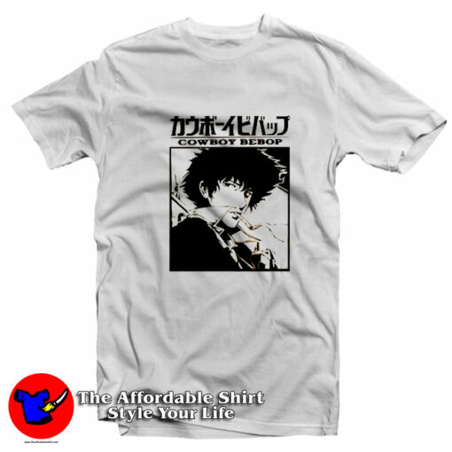 Spike Cowboy bebop Anime Vintage Unisex T-Shirt On Sale