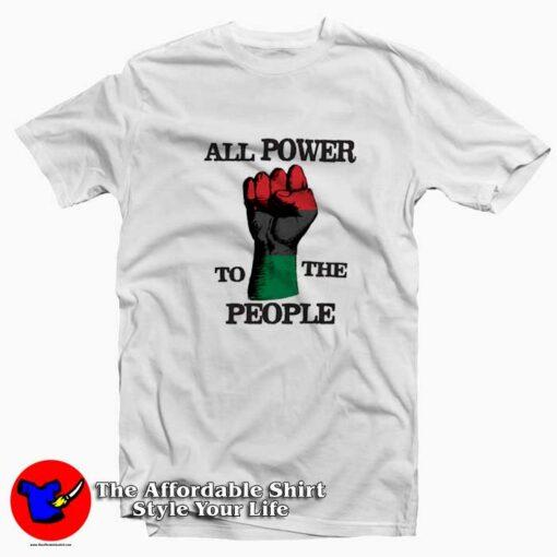 Spirit All Power To The People Unisex T-shirt Cheap