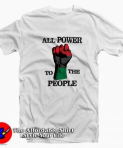 Spirit All Power To The People Unisex T-shirt Cheap Spirit All Power To The People Unisex T-shirt Cheap
