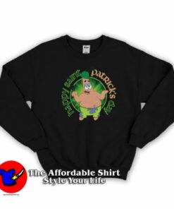 SpongeBob Happy St Patrick’s Day Green Sweatshirt On Sale SpongeBob Happy St Patrick’s Day Green Sweatshirt On Sale