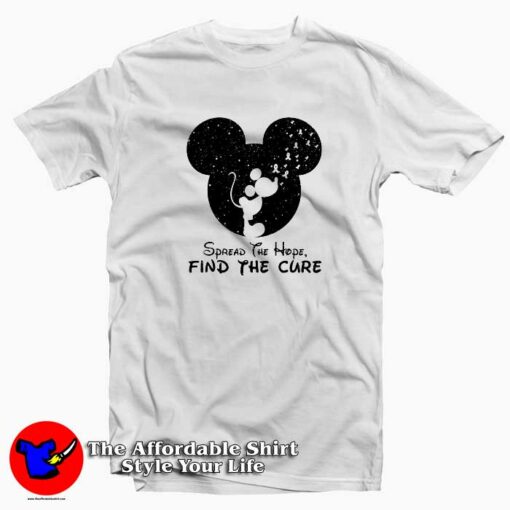 Spread The Hope Awareness Mickey Mouse T-Shirt