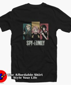 Spy X Family Loid Anya Yor Forger Unisex T-shirt On Sale Spy X Family Loid Anya Yor Forger Unisex T-shirt On Sale