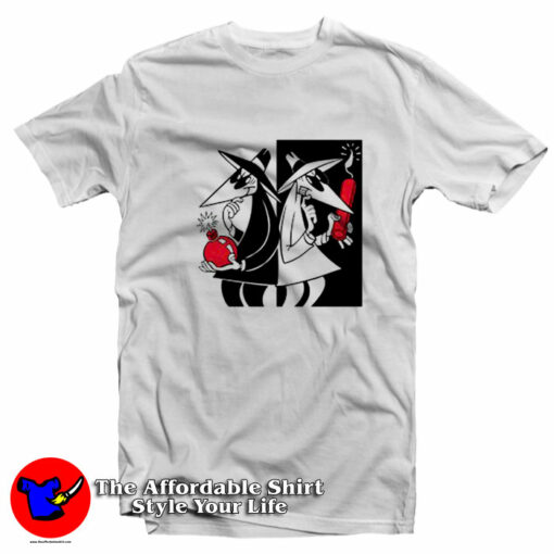 Spy vs Spy Megazine Funny Cartoon Vintage T-Shirt On Sale