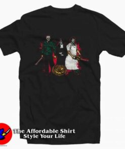 Squad Killer Jason Halloween Movie Parody T-shirt On Sale Squad Killer Jason Halloween Movie Parody T-shirt On Sale