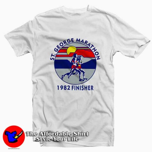 St George Marathon Vintage Tee Shirt