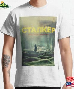 Stalker Movie Poster Classic T-Shirt Sweatshirt Stalker Movie Poster Classic T-Shirt Sweatshirt