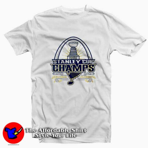 Stanley Cup Champions 2019 St Louis Blues T-shirt On Sale