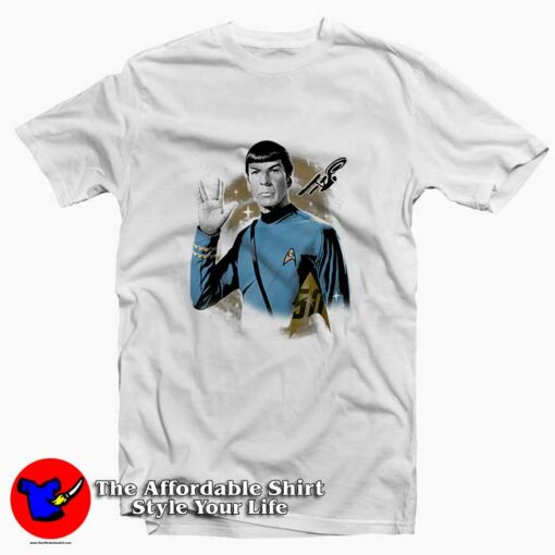 Star Trek 50th Anniversary Spock Tee Shirt