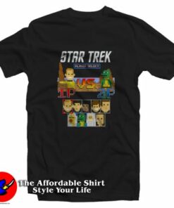 Star Trek Original Series Kirk vs Gorn 8-Bit T-Shirt On Sale Star Trek Original Series Kirk vs Gorn 8-Bit T-Shirt On Sale