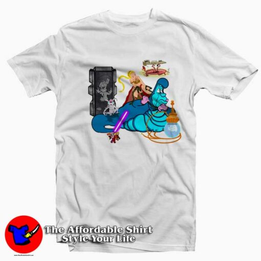 Star Wars Alice in Wonderland Parody Funny T-Shirt On Sale