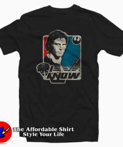 Star Wars Disney Han Solo Retro Vintage T-shirt Gift Father’s Day Star Wars Disney Han Solo Retro Vintage T-shirt Gift Father’s Day