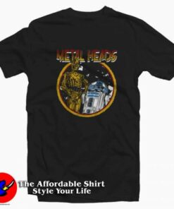 Star Wars Metal Head Droids Unisex T-shirt On Sale Star Wars Metal Head Droids Unisex T-shirt On Sale