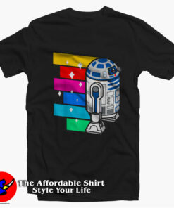 Star Wars Rainbow Roll Cartoon Graphic T-Shirt On Sale Star Wars Rainbow Roll Cartoon Graphic T-Shirt On Sale