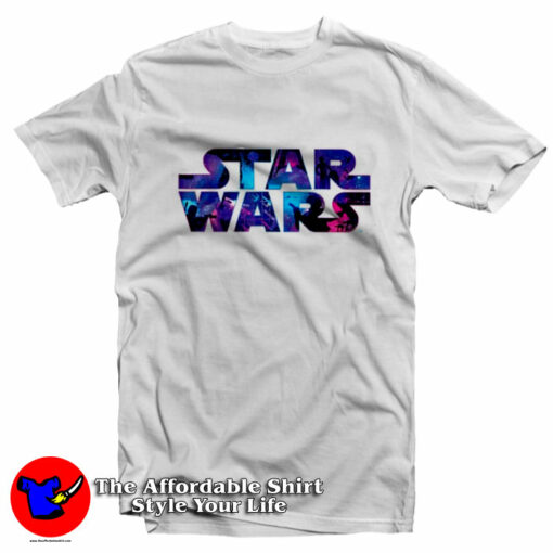 Star Wars Retro 90s Twinkling Stars Unisex T-Shirt On Sale