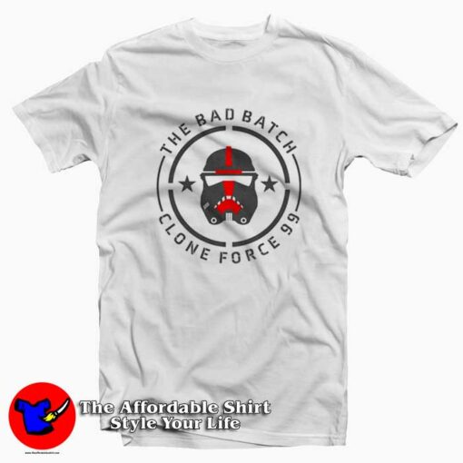 Star Wars The Bad Batch Badge Unisex T-shirt On Sale