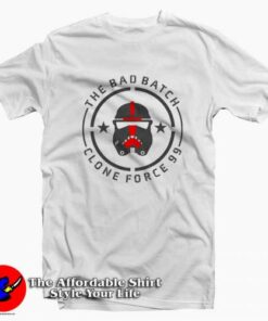 Star Wars The Bad Batch Badge Unisex T-shirt On Sale Star Wars The Bad Batch Badge Unisex T-shirt On Sale