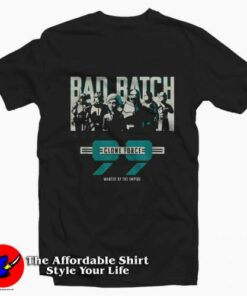 Star Wars The Bad Batch Clone Force 99 T-Shirt On Sale Star Wars The Bad Batch Clone Force 99 T-Shirt On Sale