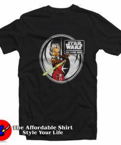 Star Wars The Clone Wars Ahsoka Unisex T-Shirt On Sale Star Wars The Clone Wars Ahsoka Unisex T-Shirt On Sale