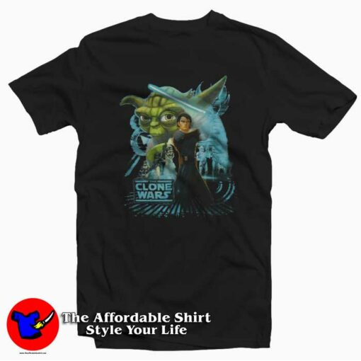 Star Wars The Clone Wars Movie Lego Unisex T-shirt On Sale