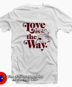 Star Wars The Mandalorian Love Is Grogu T-shirt On Sale Star Wars The Mandalorian Love Is Grogu T-shirt On Sale