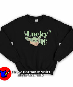 Star Wars The Mandalorian Lucky One Grogu Sweatshirt On Sale Star Wars The Mandalorian Lucky One Grogu Sweatshirt On Sale