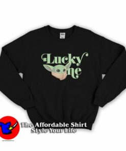 Star Wars The Mandalorian Lucky One Grogu Sweatshirt On Sale Star Wars The Mandalorian Lucky One Grogu Sweatshirt On Sale