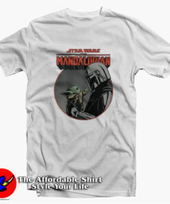 Star Wars The Mandalorian Mando And Child T-Shirt On Sale Star Wars The Mandalorian Mando And Child T-Shirt On Sale