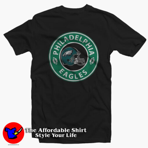 Starbucks Coffee Philadelphia Eagles Unisex T-shirt On Sale